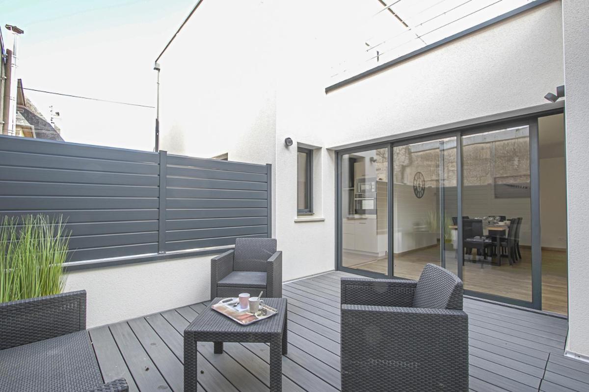 Quijote, Maison Moderne Avec Terrasse A Caen Dış mekan fotoğraf