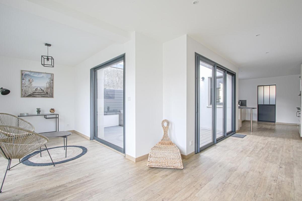 Quijote, Maison Moderne Avec Terrasse A Caen Dış mekan fotoğraf